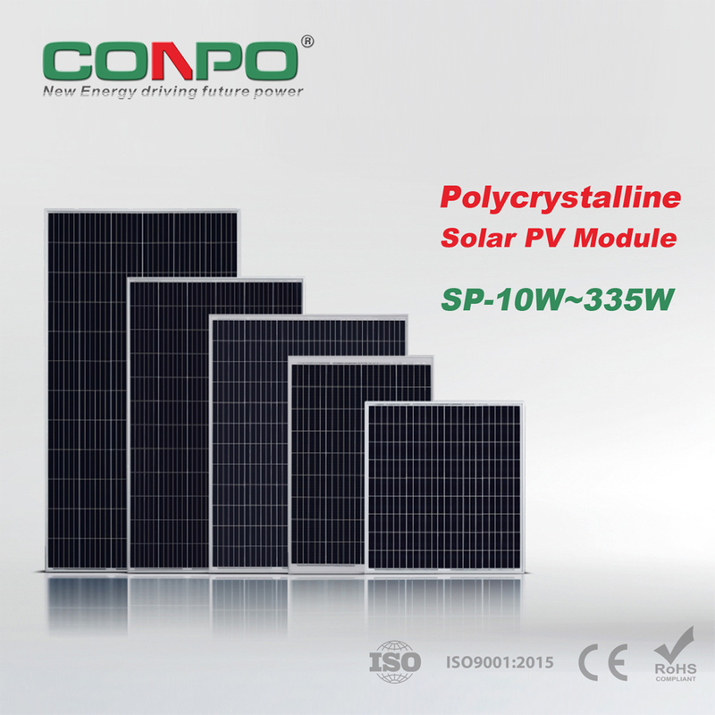 10W~335W Polycrystalline Solar Panel, PV Module 