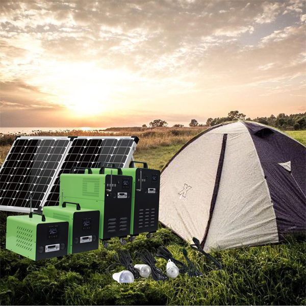 300W/500W/1000W/1500W, built-in MPPT Solar Charger & VRLA Battery, AC & DC Portable Solar Generator or Portable Solar Power System