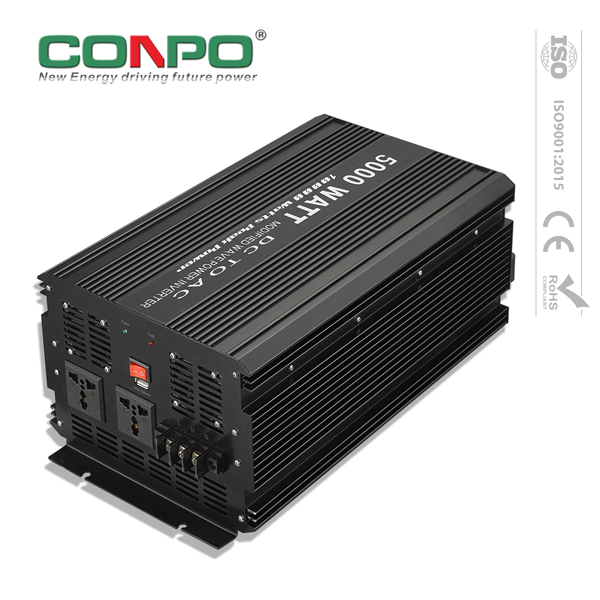 5000W, DC24V or 48V, AC220V, DC-AC Modified Sine Wave Inverter