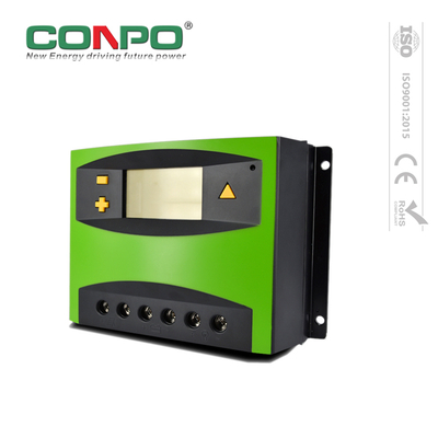 50A, 12V/24V Auto., PWM, LCD Solar Charge Controller/Regulator