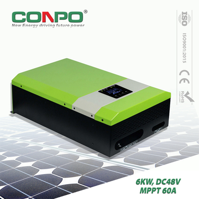 6000W, DC48V, MPPT30A, AC230V, Hybrid Solar Inverter