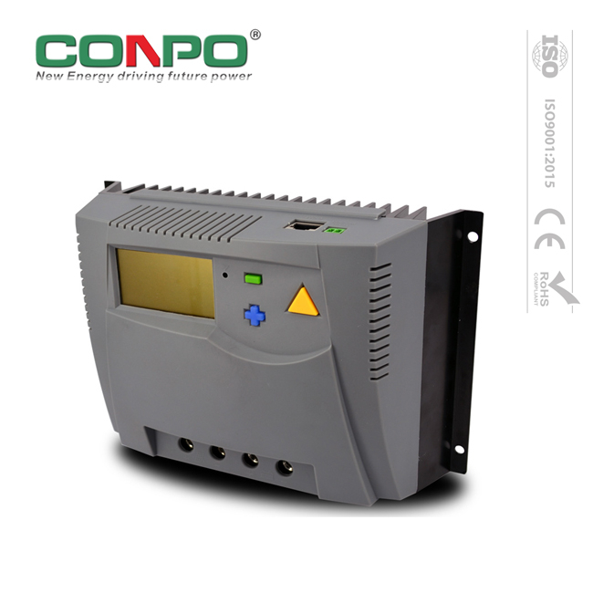 100A, 12V/24V/36V/48V Auto., PWM, LCD with RJ45 port, remote communication function(optional) SK Solar Charge Controller/Regulator