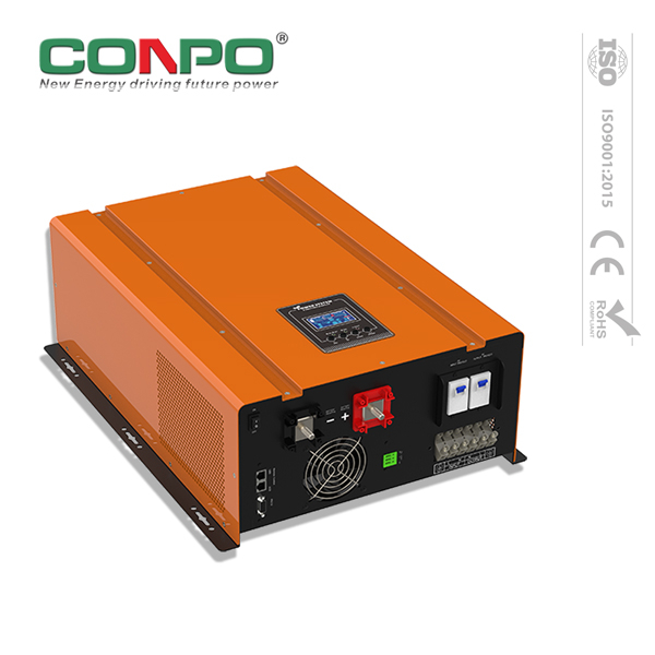 8KW, DC48V or 96V, AC230V, Supports Lithium Batteries, Pure Sine Wave Inverter & Charger