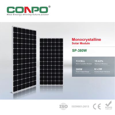 380W, 72Cell, Monocrystalline Solar Panel, PV Module