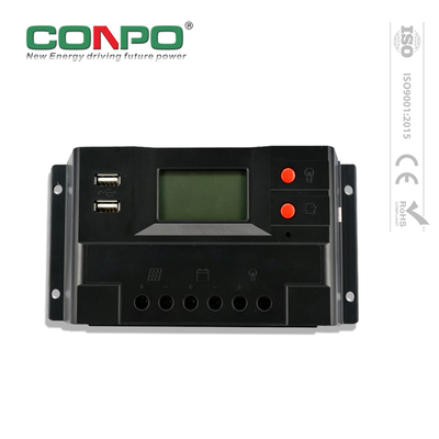 30A, 12V/24V Auto., PWM, 2*USB, LCD CK series Solar Charge Controller/Regulator